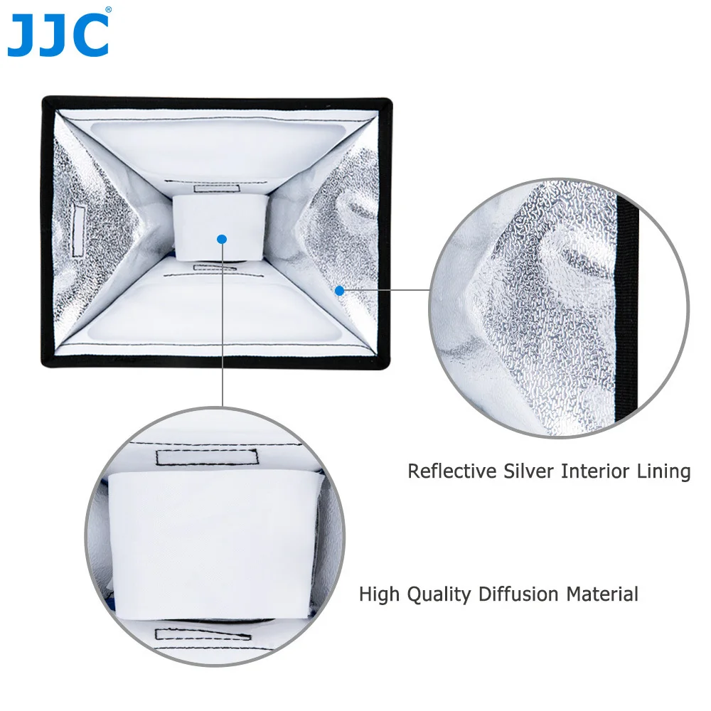 Софтбокс JJC для фотостудии рассеиватель света CANON YONGNUO Nikon Sony Fujitsu Pentax Light|box