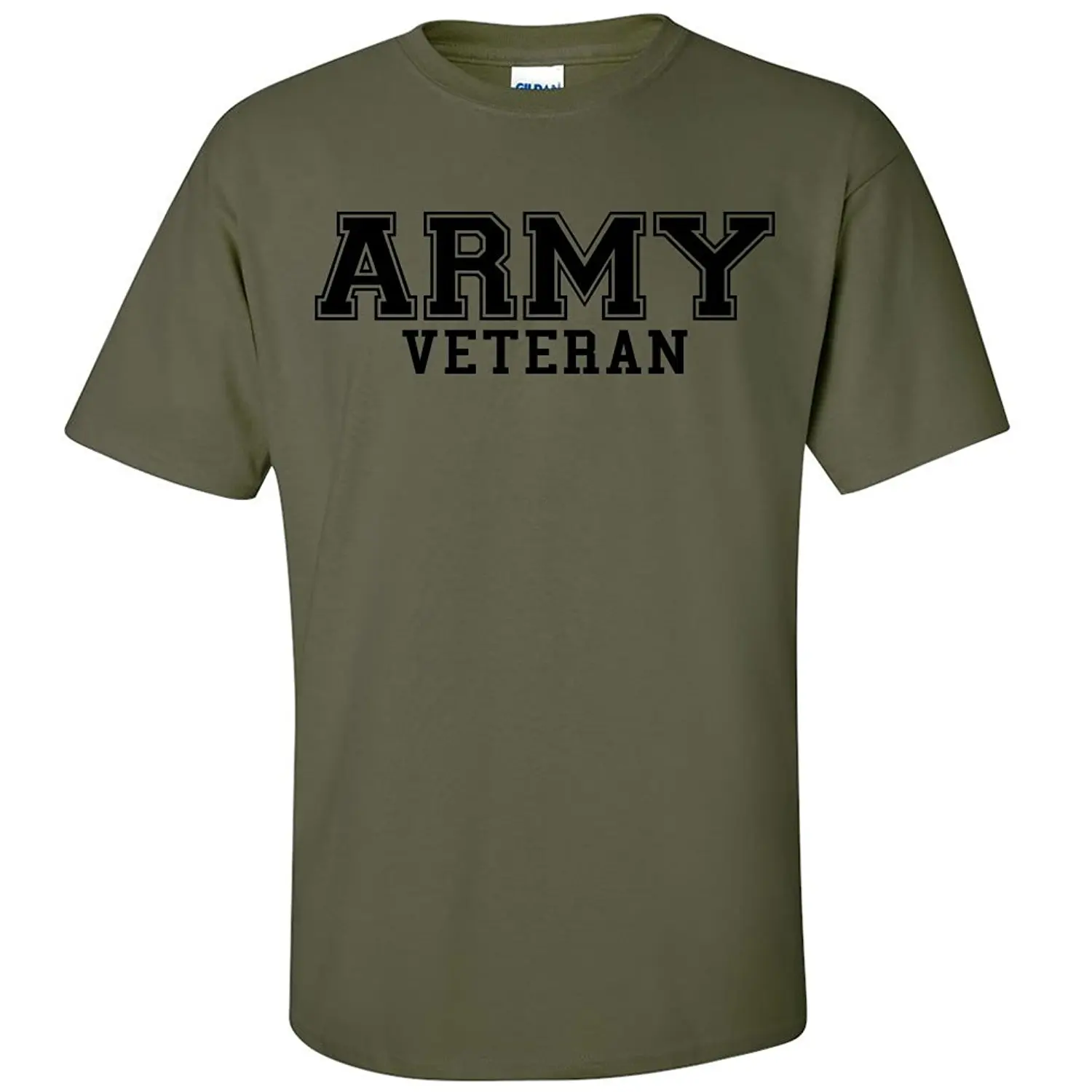 2019 Новая Модная хлопковая футболка армейский ветеран черный с логотипом; короткий рукав Футболка Повседневная футболка