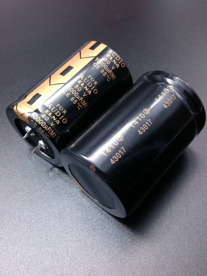 

2PCS Spot ELNA LAO 10000uF/80V origl authentic audio and video capacitors 10000uF 80V made free shipping