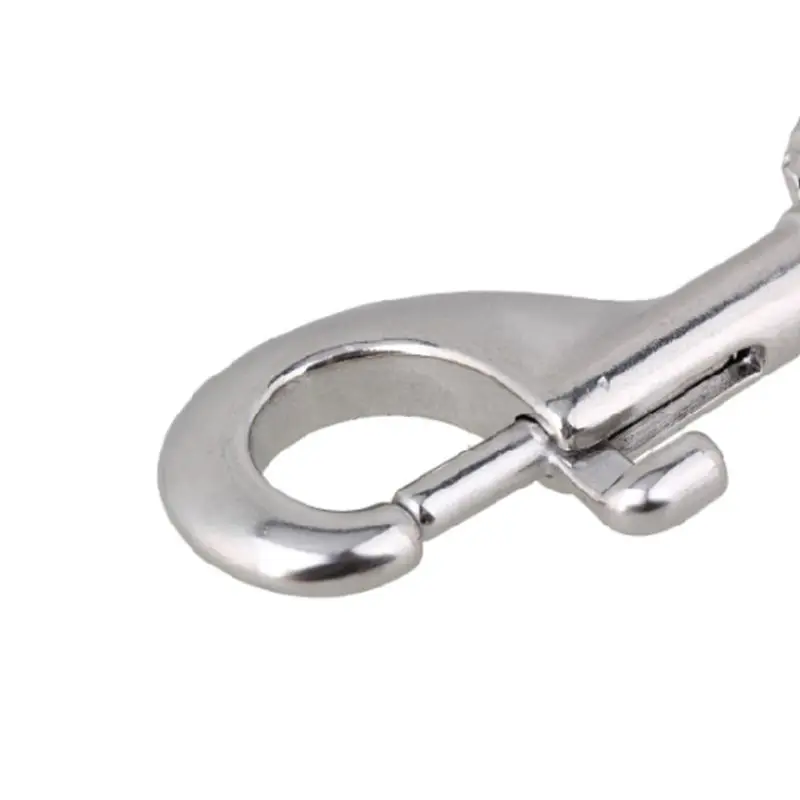 

10Pcs 75mm/2.95in Swivel-Eye Bolt Snap Hooks Stainless Steel Silver Multi-Function Spring Snap Joints