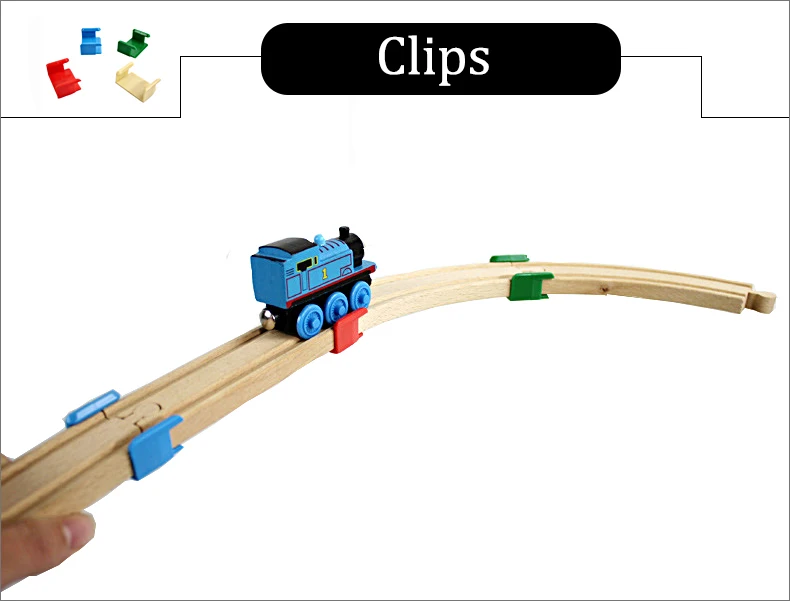 Деревянный поезд трек бук мост рельсовые дорожки аксессуары подходят для Brio развивающие мальчик дети игрушка несколько железная дорога с паровозиком Томас
