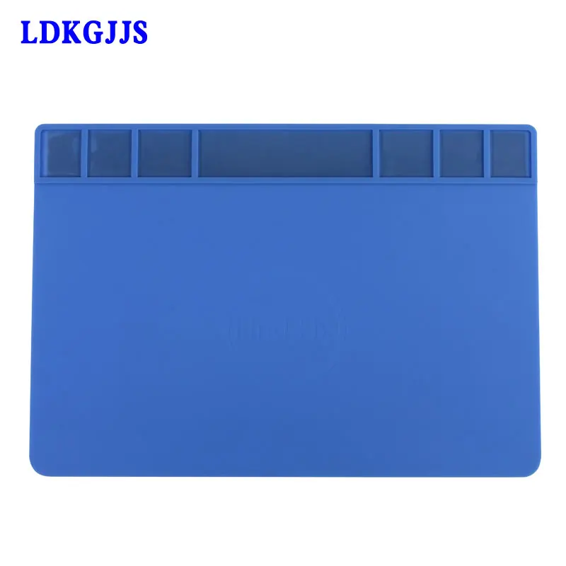 Heat Insulation Silicone Magnetic Soldering Mat Maintenance Station Repair Mat