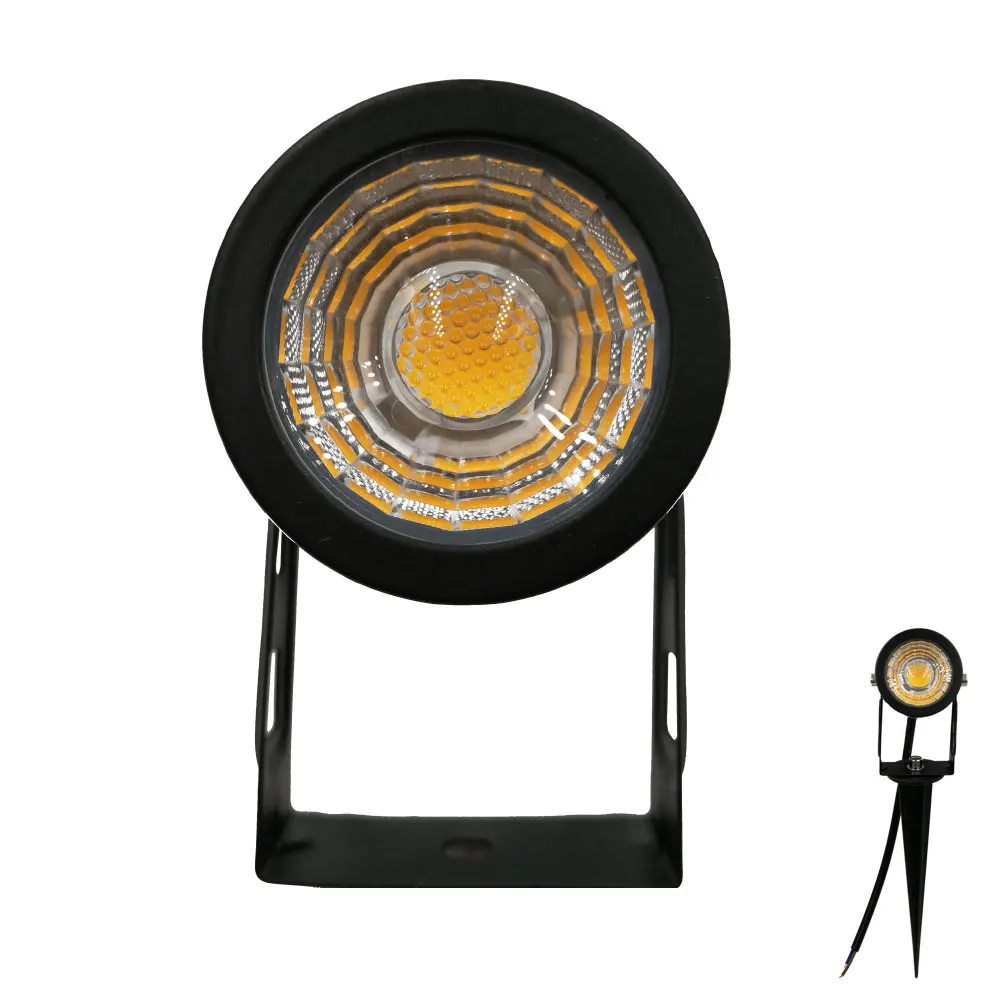 

Free shipping MINI outdoor garden spike light COB spike led light 3W 5W spike spotlight 12V for garden lighting