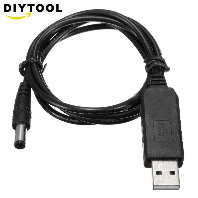 USB DC 5V к 9V 12V повышающий кабель модуль конвертер 5 5x2 1mm 2 1x5 5mm Разъем usb гнезду