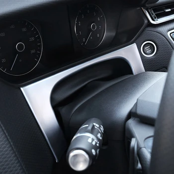 

ABS Matt Interior Car Bottom Dashboard Console Strip Trim Accessories for Land Rover Range Rover Velar 2017 2018 car styling