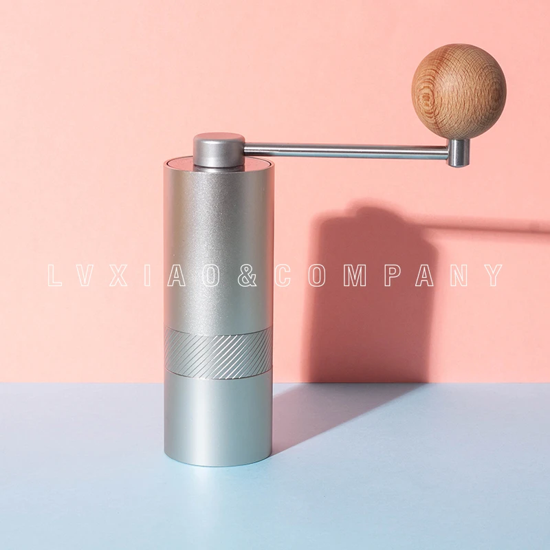 

watchget Stainless Steel Coffee Grinder Tool Hand Manual Coffee Grinder Mini Grinders Kitchen Tool Hand Mill Manual Coffee Grind