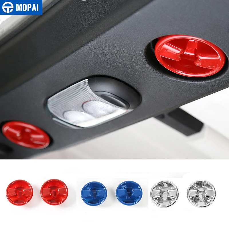 MOPAI ABS Car Roof Top Knob Switch Button Cover Trim for Jeep Wrangler 2007 Up Interior Decoration Accessories Car Styling MOPAI ABS Car Roof Top Knob Switch Button Cover Trim for Jeep Wrangler 2007 Up Interior Decoration Accessories Car Styling