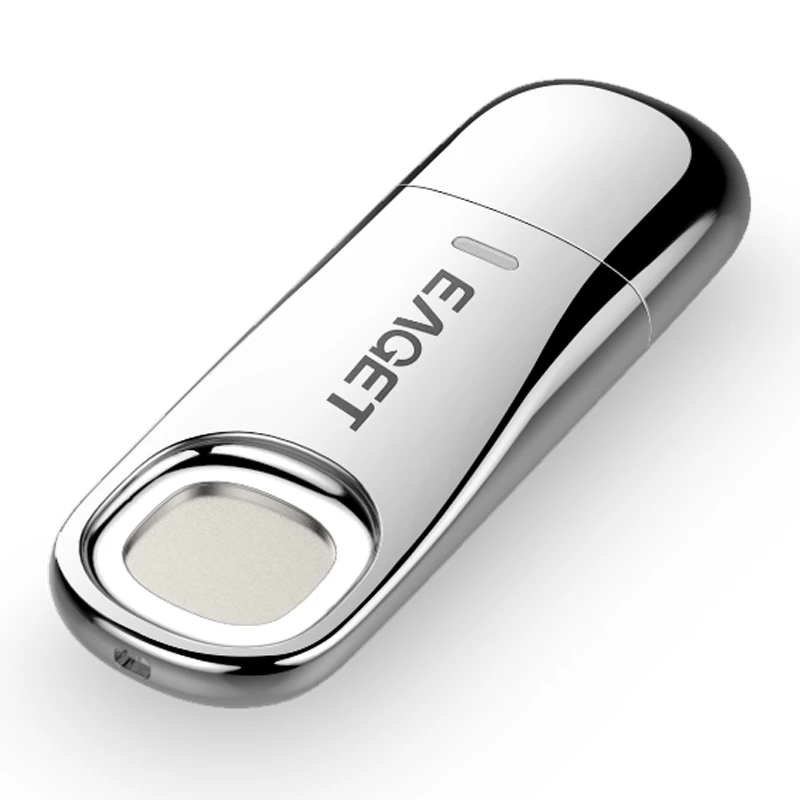  EAGET FU60 64GB 32GB High-speed Recognition Fingerprint Encrypted High tech Pen Drive Security Memo