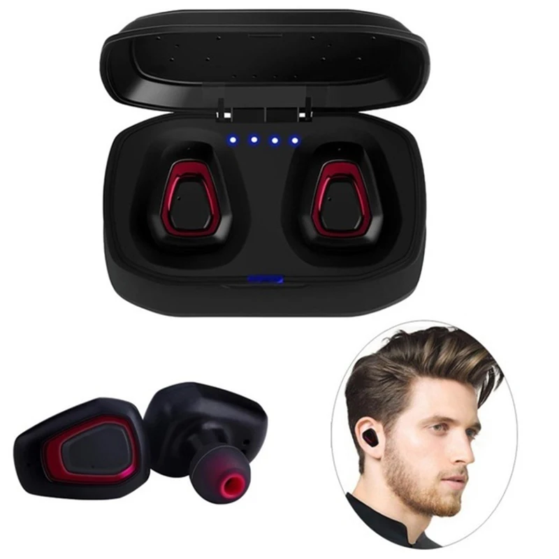 

Teamyo Sport Wireless Bluetooth Earphone stereo bass wireless Headphone headset button control earbuds Earphone for phone xiaomi
