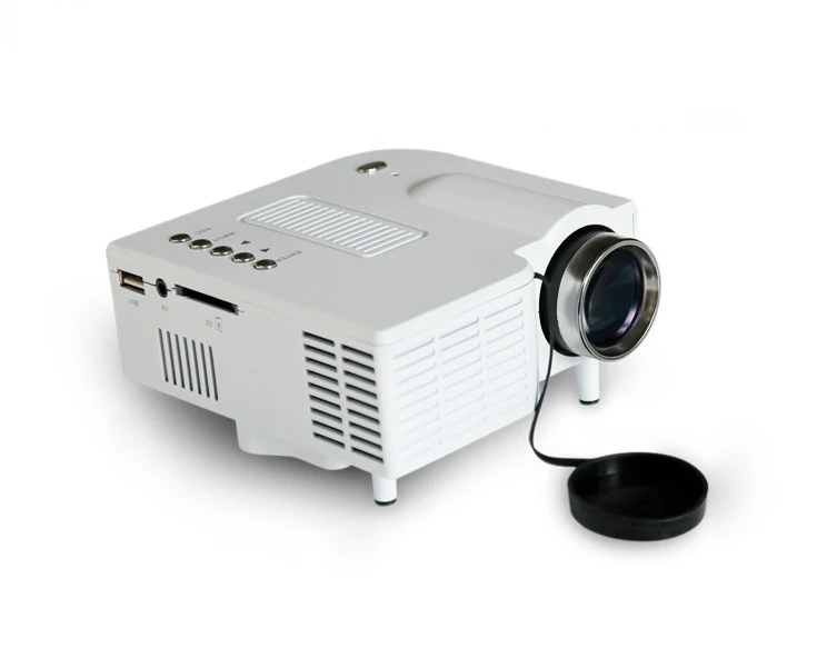 

HDMI Projector LED Mini Portable proyector NTSC PAL Proyector 320x240 Resolution USB SD VGA projetor games gift for children toy
