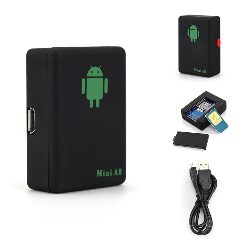 Anbes мини A8 GPRS rastreador veicular автомобилей Дети Pet GSM lbs-трекер устройства слежения