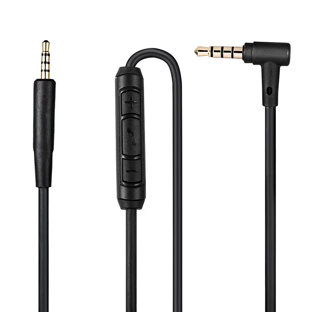 

Wantek Audio Cable with Upgraded Inline Mic/Remote Control Special Replacement Cord for Bose QC25 QuietComfort 35 Headphones