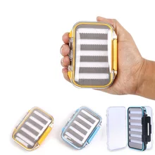 Прочный ABS пластик пена Fly рыболовные снасти приманка крючок чехол для хранения крышка коробка водонепроницаемый рыба аксессуары ZJ55