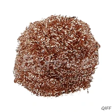 Горячая стальная проволока губка мяч Сварка паяльник наконечник Очиститель очистки Mar28