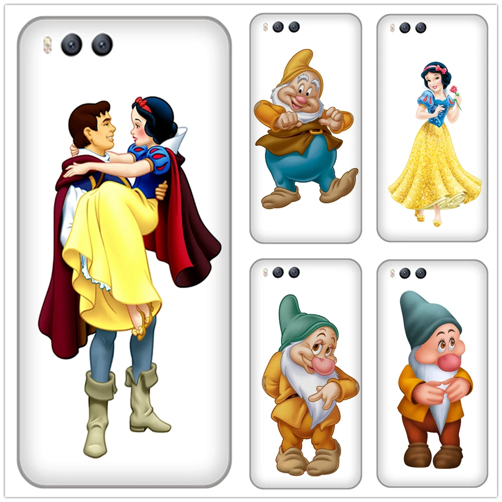 

Snow White and Seven Dwarfs prince printed Soft TPU Silicone Case Cover for xiaomi 3 note3 4 4c 5s 5 6 redmi 4a 6a note note2 5a