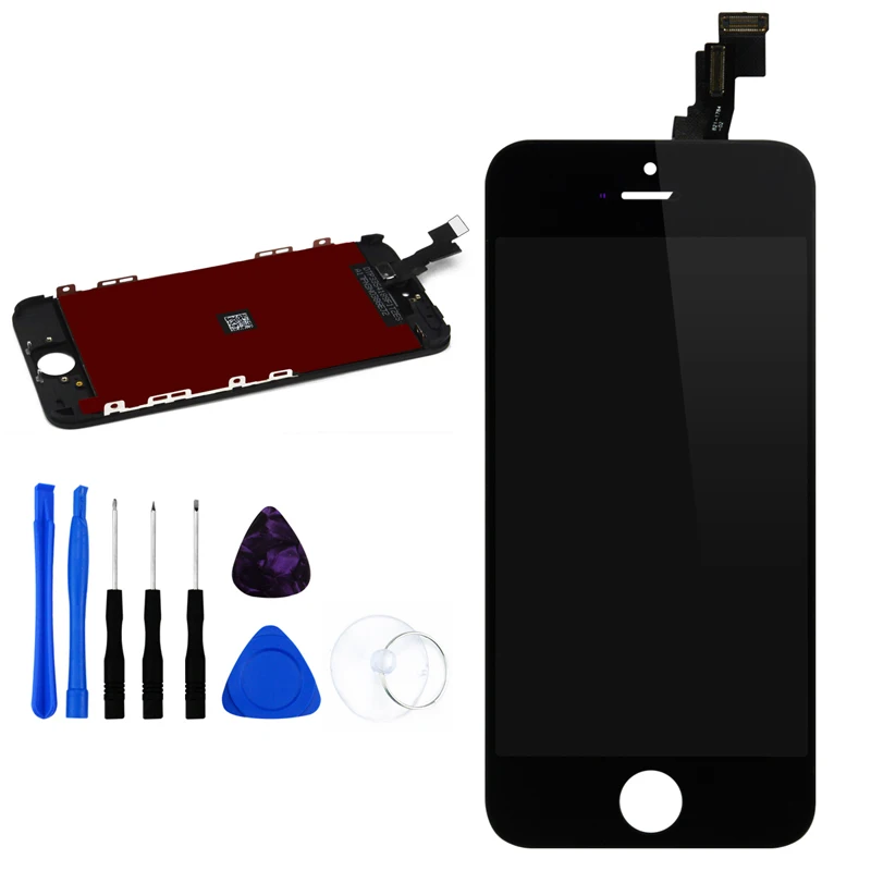 

AAA LCD Screen Replacement For Apple iPhone 5 5c 5s 6 6Plus Screen Display Digitizer Assembly with Frame +Free Tools 100% Tested