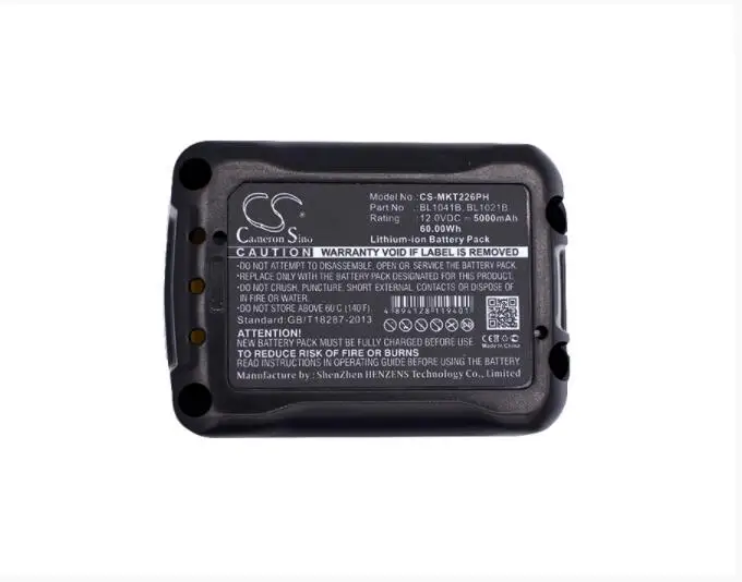 Cameron Sino 5000 мАч батарея для MAKITA 12V Max CXT инструмент 12 вольт MAX CG100 CG100D CG100DSYEX CG100DWAEA CG100DZA