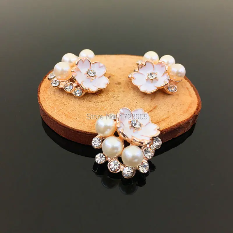 Nail Art Decoration 20pcs Vintage Gold Metal Alloy Rhinestone Flower for Baby Girls Headband Flat Back DIY Garments Accessories 10pcs gold color alloy flower plant rhinestone charms 14 12mm handmade crafts stars charm for diy earring accessories wholesale