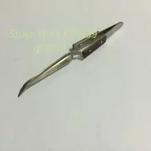 Envío Gratis Joyería Que Hace Las Herramientas Pinzas Joya Cruzada de Bloqueo de Acero Inoxidable Curvo Pinzas herramientas de joyería