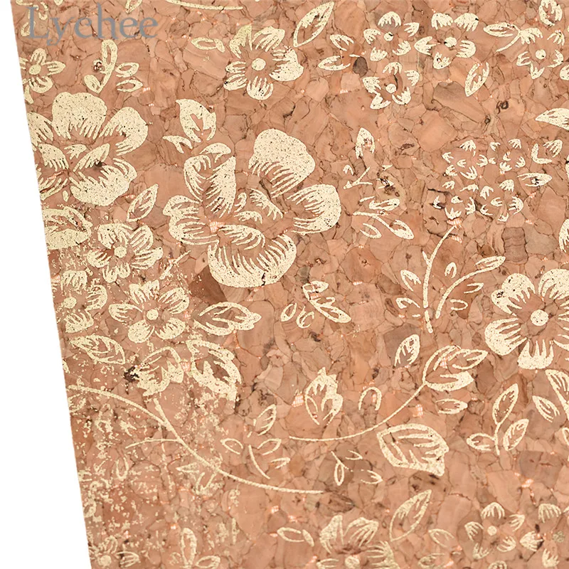 Lychee Life 29x21 см A4 винтажный цветочный узор мягкая искусственная кожа высокого