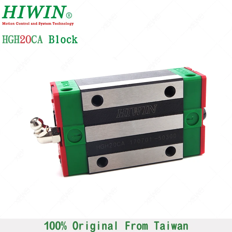 

HIWIN HGH20CA linear guideway slide block carriage for HGR20 rails CNC