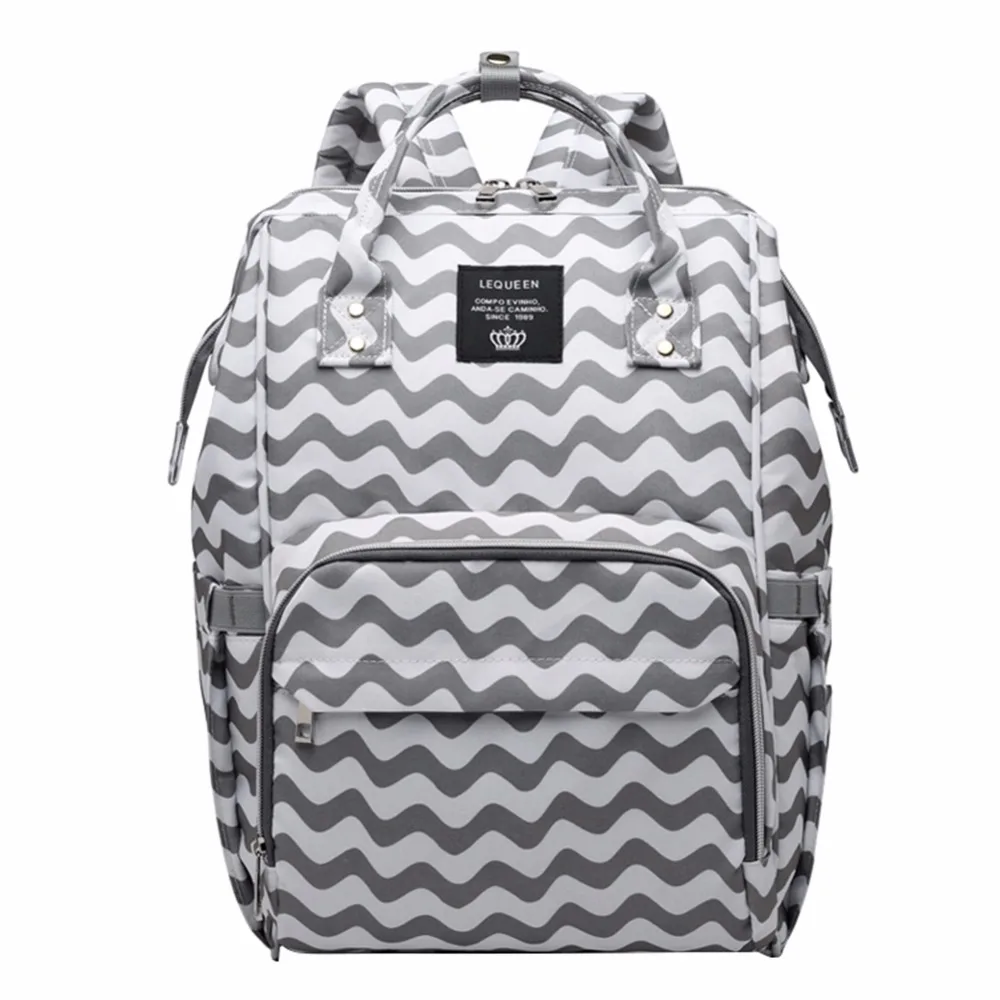 Mummy bag diaper bag large capacity multi-function travel bag baby care backpack cart backpack