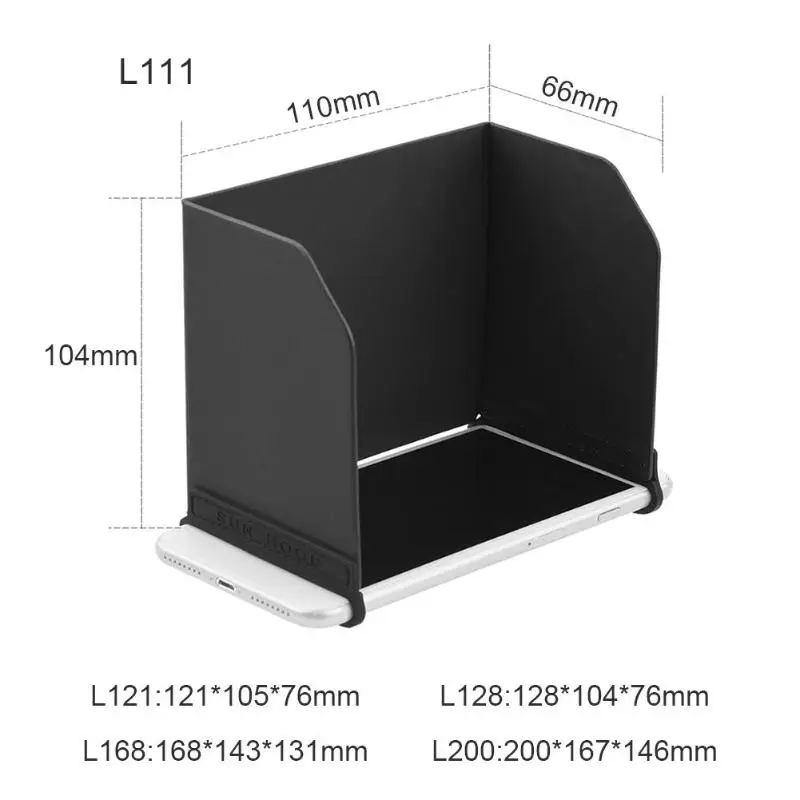 Складной солнцезащитный капюшон-козырек Солнцезащитный козырек для DJI Mavic 2/Pro/Air/Spark/Phantom 4 3 солнцезащитный козырек светильник-блокировщик
