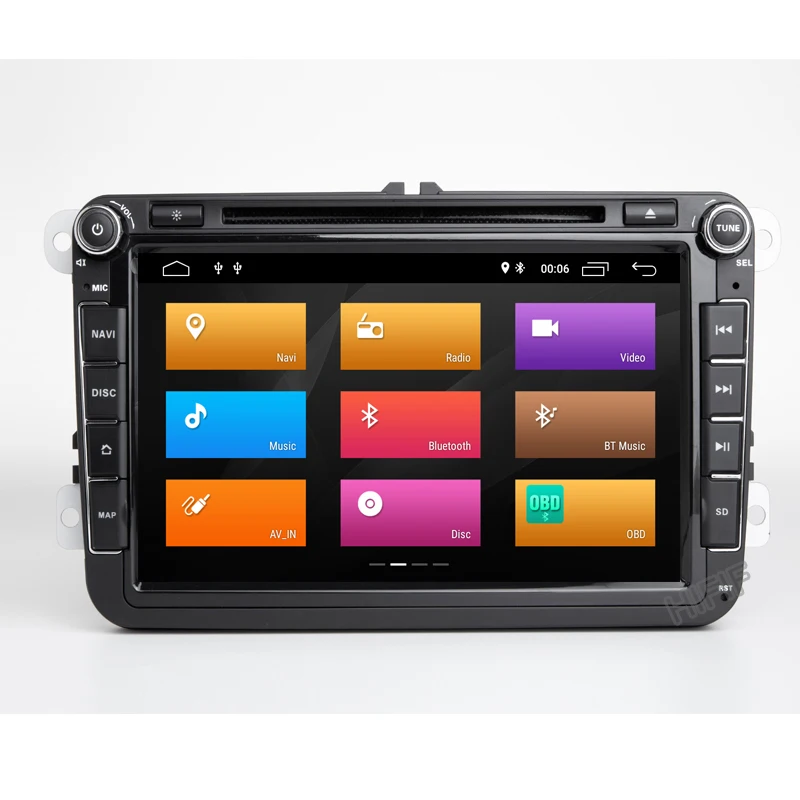 Автомобильный DVD плеер IPS Android 10 для VW/Volkswagen SKODA GOLF 5 Golf 6 POLO PASSAT B7 T5 CC JETTA TIGUAN
