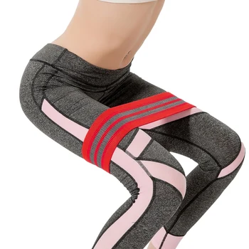 

2019 Unisex Booty Band Hip Circle Loop Resistance Band Non-slip Stretching Training Circle Bands For Legs Thigh Glute Butt Squat