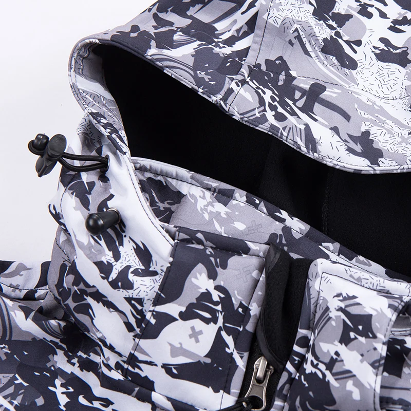 Men Women Fleece Hiking Jacket (10)