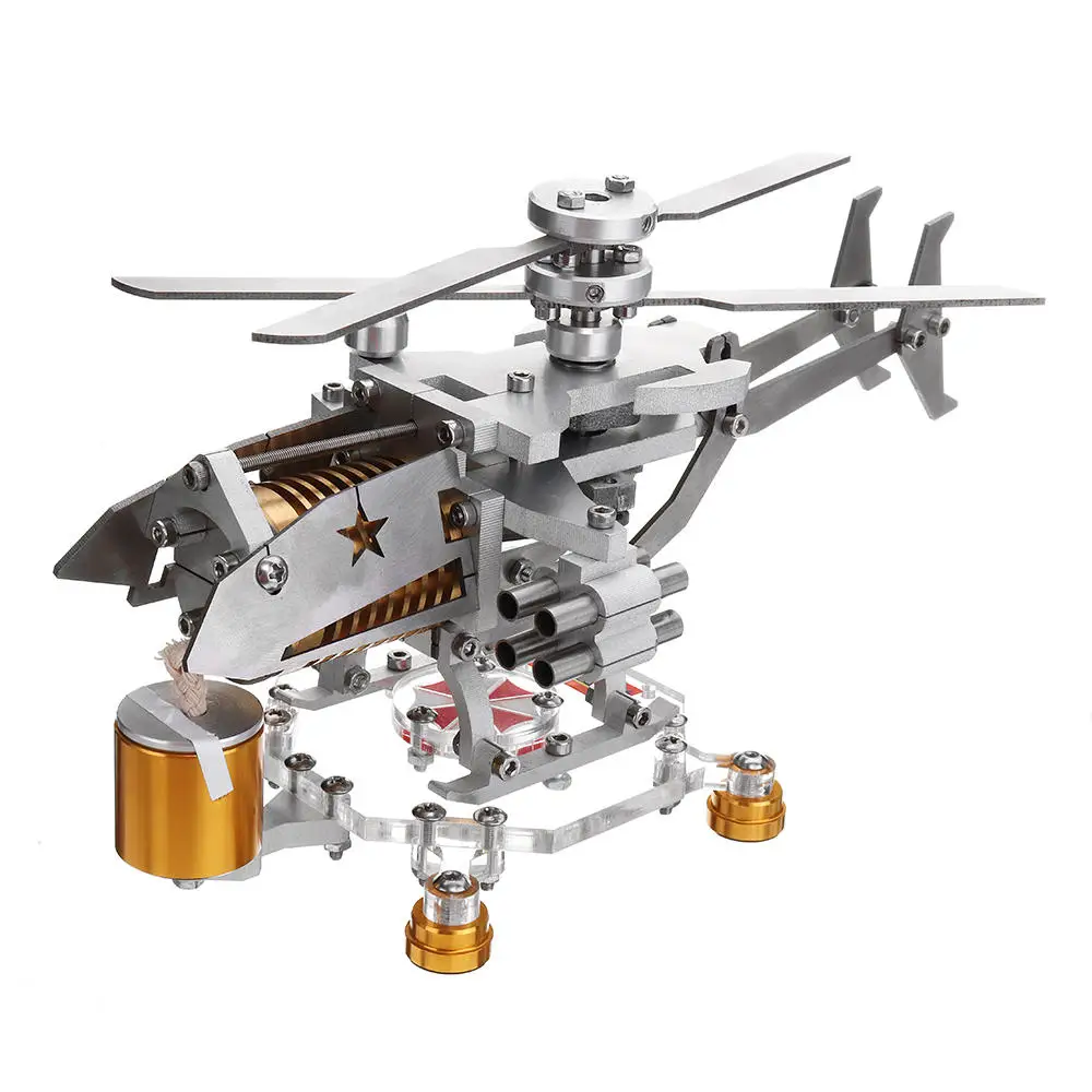 

Suction Sterling Engine Resident Evil Helicopter Engine Birthday Gift Sterling Engine Helicopter