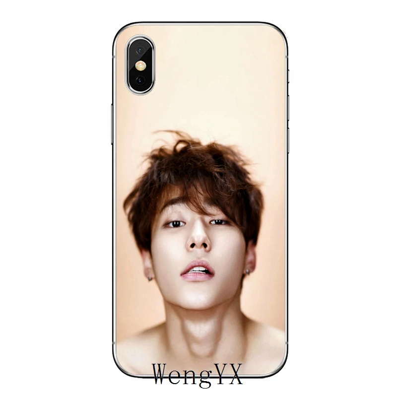Тонкий мягкий чехол из ТПУ для iPhone X XR XS Max 8 7 6s 6 plus SE 5c 5 4 UNIQ kpop Корейская группа