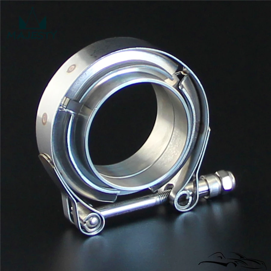 2 дюймовые 51 мм V Band Vband Clamp CNC фланцы из нержавеющей стали Turbo downpipe| |