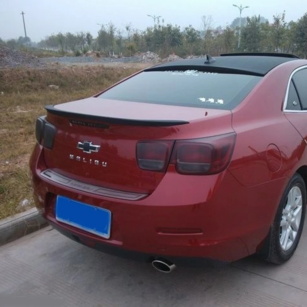 Для Chevrolet Malibu углеродное волокно багажник спойлер крыло для Chevrolet Malibu 2012