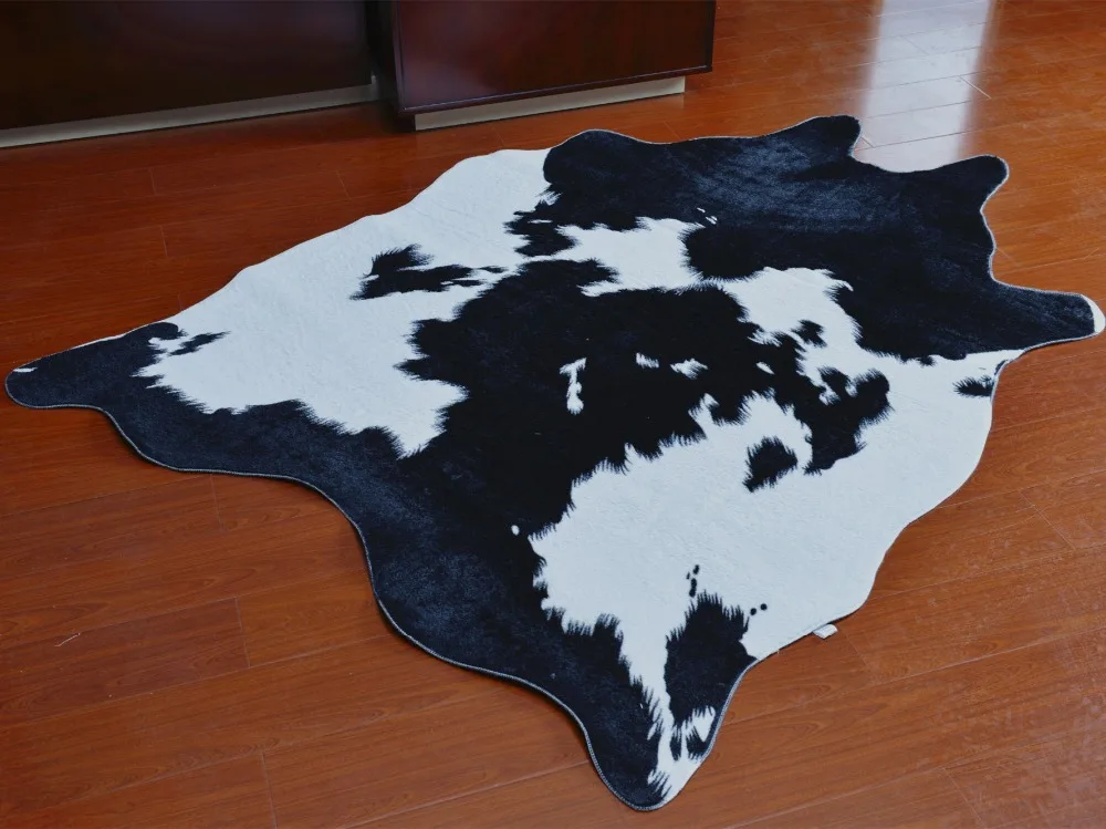 AOVOLL 2019 искусственная кожа Зебра пол Коврики Творческий ковры для гостиная спальня ковры зал двери S Открытый