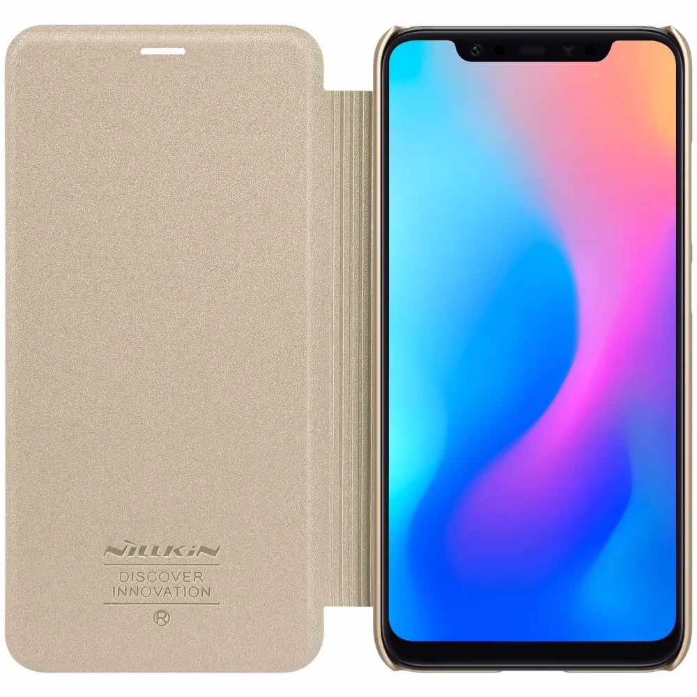 Filp чехол для Xiao mi 8/mi 8 SE NILLKIN Sparkle супер тонкий флип-чехол pu кожаный чехол с розничной доставкой посылка