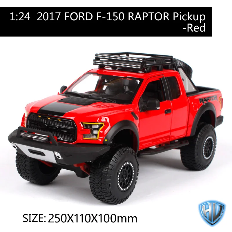 Maisto 1:24 внедорожник KINGS FORD F-150 F150 RAPTOR пикап литая модель автомобиля игрушка Новинка в коробке Новое поступление 32521 - Цвет: 32521