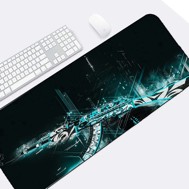

Congsipad The Cool Guns Pattern Large Size XXL Mousepad Csgo Game Gaming Mouse Pad To Decorate Tabletop for Cs Go Ranbow Six