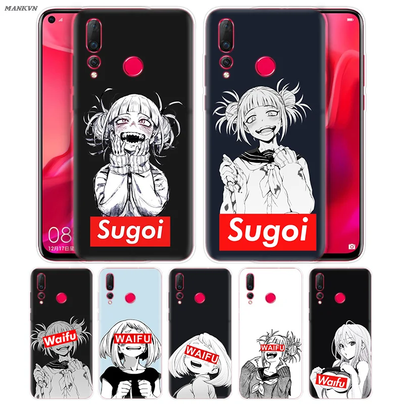 

Sugoi Senpai Anime Waifu Funny Case for Huawei Honor 7C 7A 7S 8X 8C 9i 9N P8 P9 Y9 Lite Pro 2018 2019 Silicone Soft Cover New