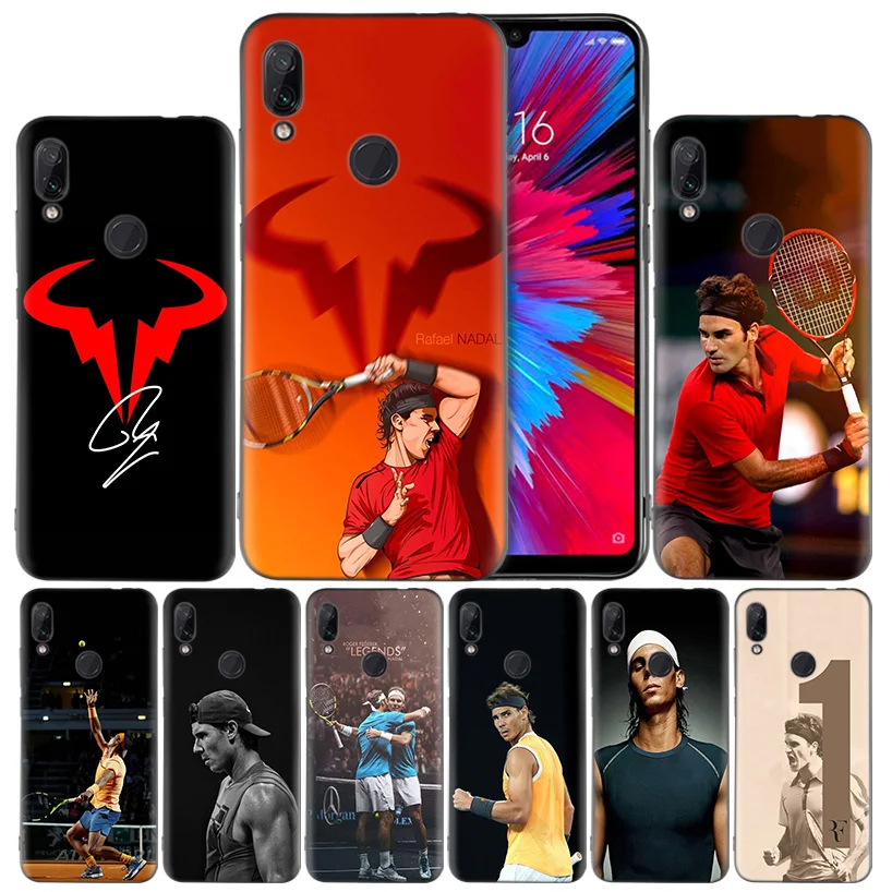 

Rafael Nadal Silicone Case Cover for Xiaomi Mi 9 8 Play A1 A2 Redmi Note 7 6 6A 5 Plus S2 GO Lite Pro Pocophone F1