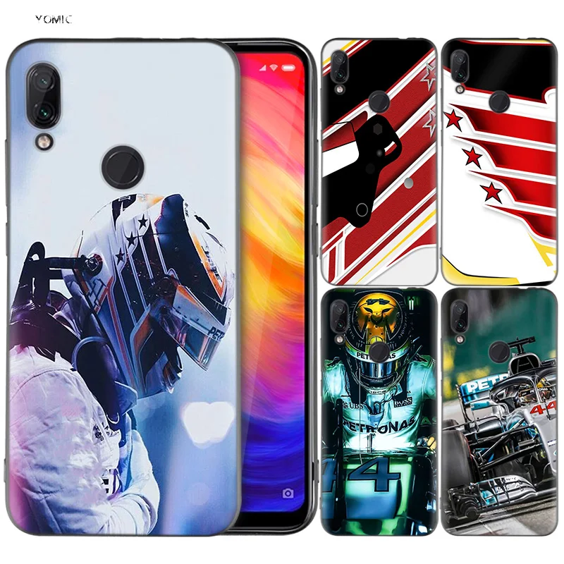 

Silicone Coque Case for Xiaomi Redmi Note 7 6 5 Pro Mi A1 A2 8 Lite 9 GO Poco F1 S2 4 4X Plus Lewis Hamilton