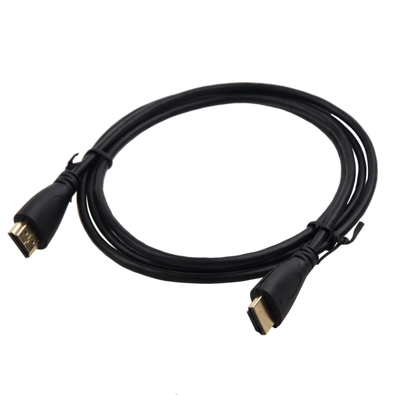 Кабель HDMI-HDMI с золотым покрытием Connectors-1.5m V1.3-черный | Обустройство дома