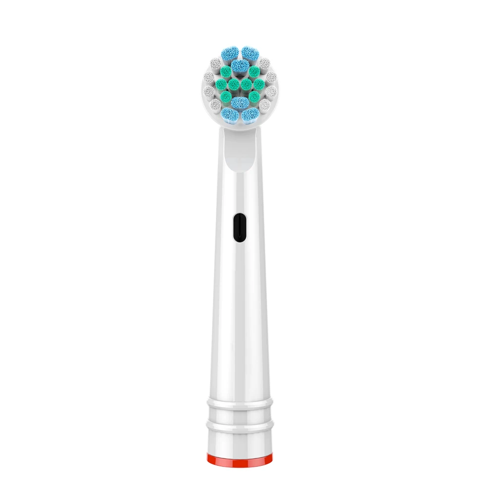 16 шт Насадки для электрической зубной щетки Замена Braun Oral B Мягкая щетина Vitality Dual