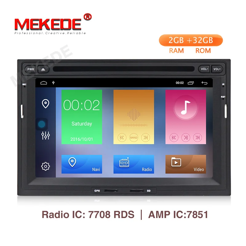 MEKEDE 2 Din Android 9 1 font b Car b font font b Radio b font