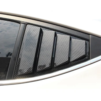 

Modification for Hyundai for Elantra 2016-2018 rear side triangular blinds modified lead window venetian decorative window