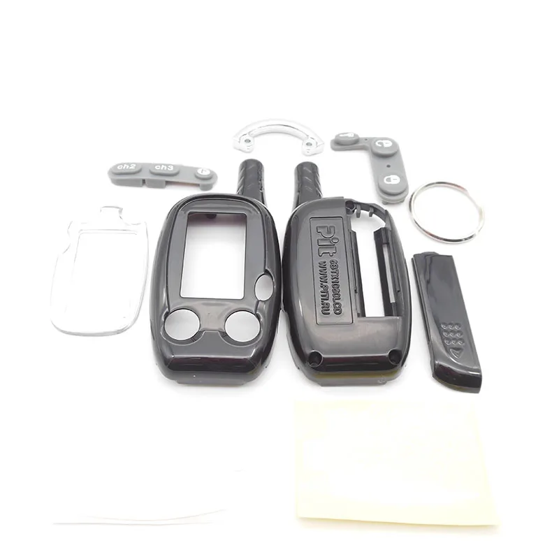 

Russia version ZX1060 case keychain for Sheriff ZX1060 lcd remote two way car remote controller free shipping