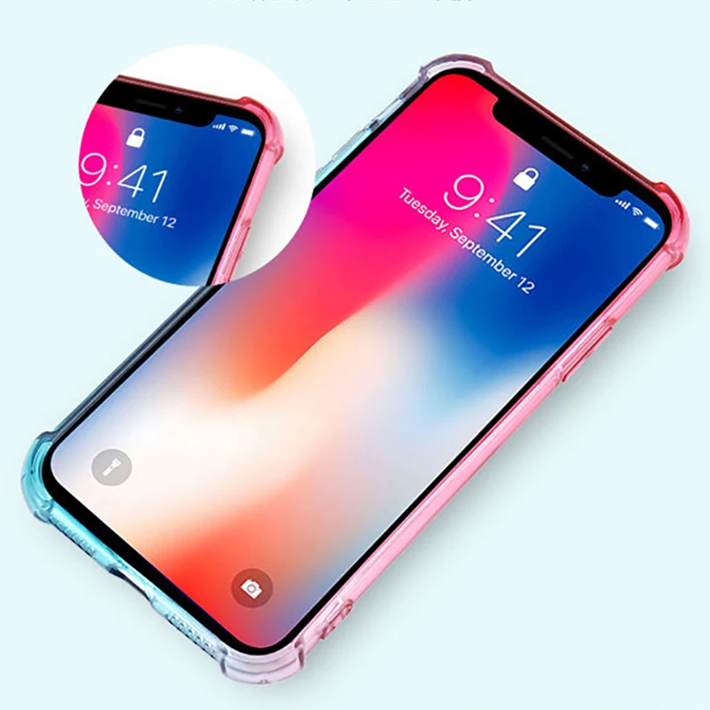 

Wholesale For iPhone 6 6S iPhone 7 8 Plus Ultra Thin Cases for iPhone X XS Max XR Clear TPU Phone Cases For iPhone 6S 6 Fundas
