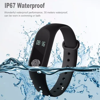 

2018 Heart Rate Monitor Smart Band M2 Waterproof Band Bluetooth Smart Bracelet Sleep Fitness Tracker Pedometer Wristband