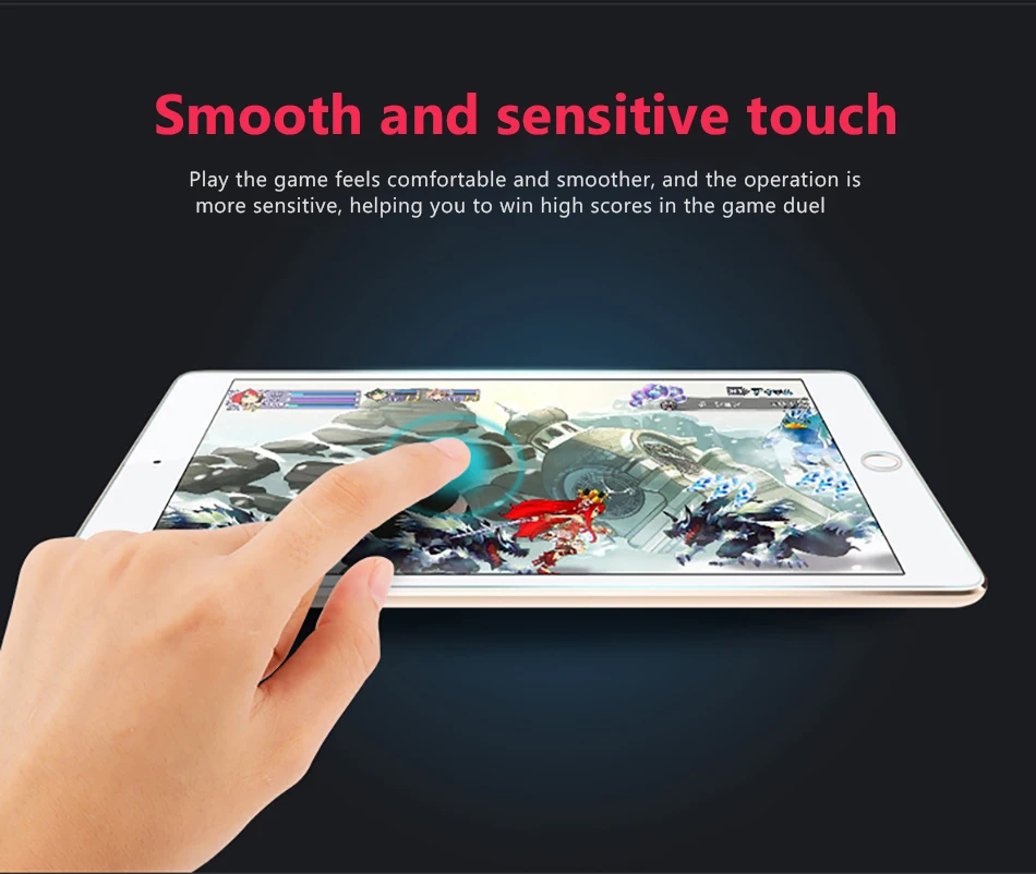 !ACCEZZ 9H Full Cover Transparent Anti Blue Ray Film Tablet For ipad mini 1 2 3 Premium Protective Tempered Glass Screen Films (8)