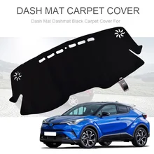 AX Xukey для Toyota CHR C-HR тире крышка коврик приборной панели крышки для коврового покрытия